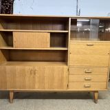 Vintage high sideboard from the 70s