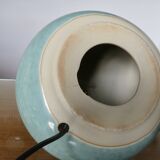 Ceramic and brass lamp