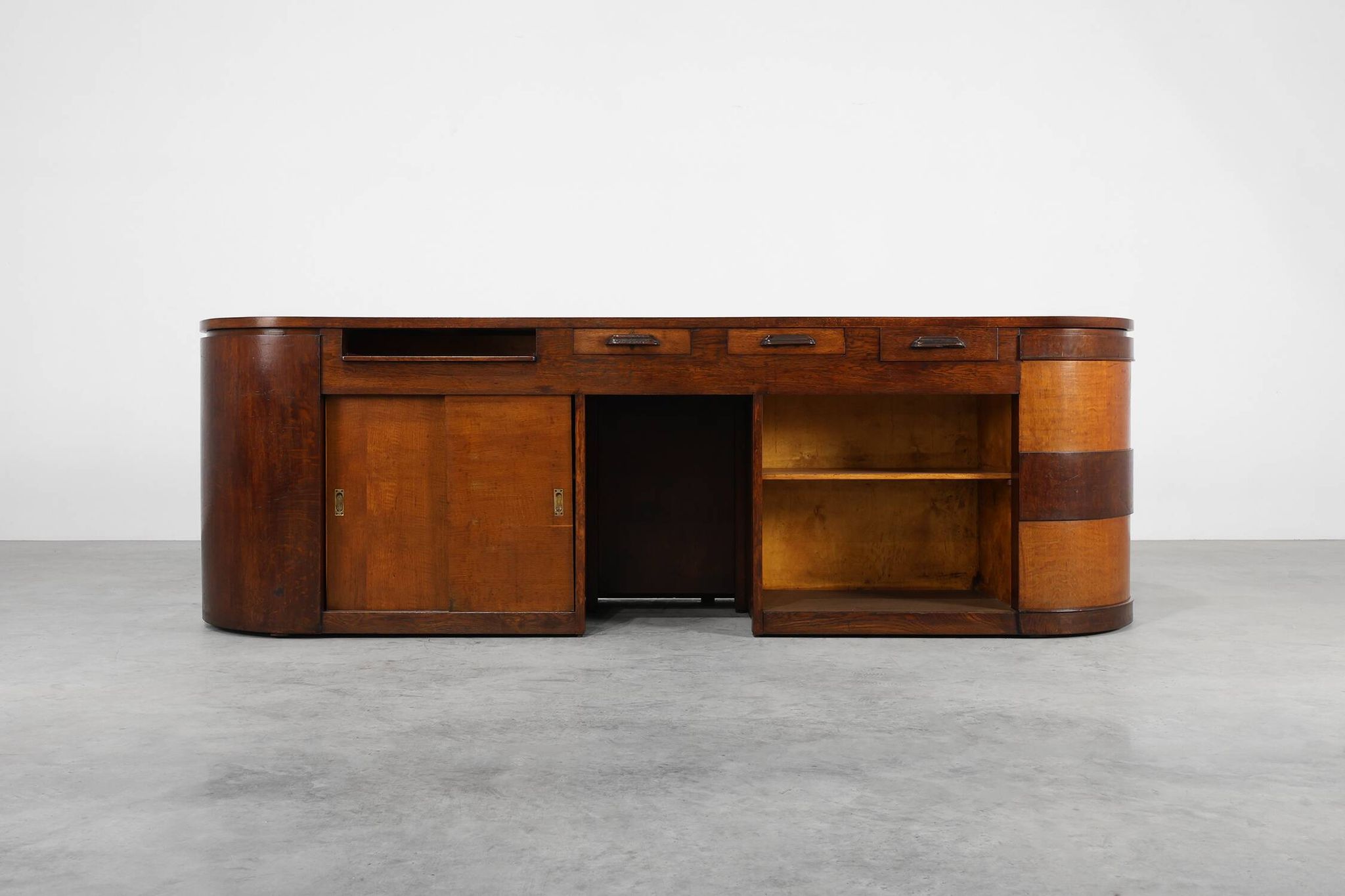 Large Art Deco Monumental Counter attributed to De Coene, Belgium, 1920s