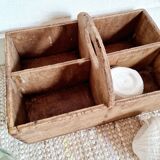 Old wood tool box