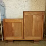 Small piece of furniture from the 40s with two doors and three drawers