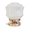 Clichy glass globe lamp