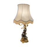18th bronze table lamp