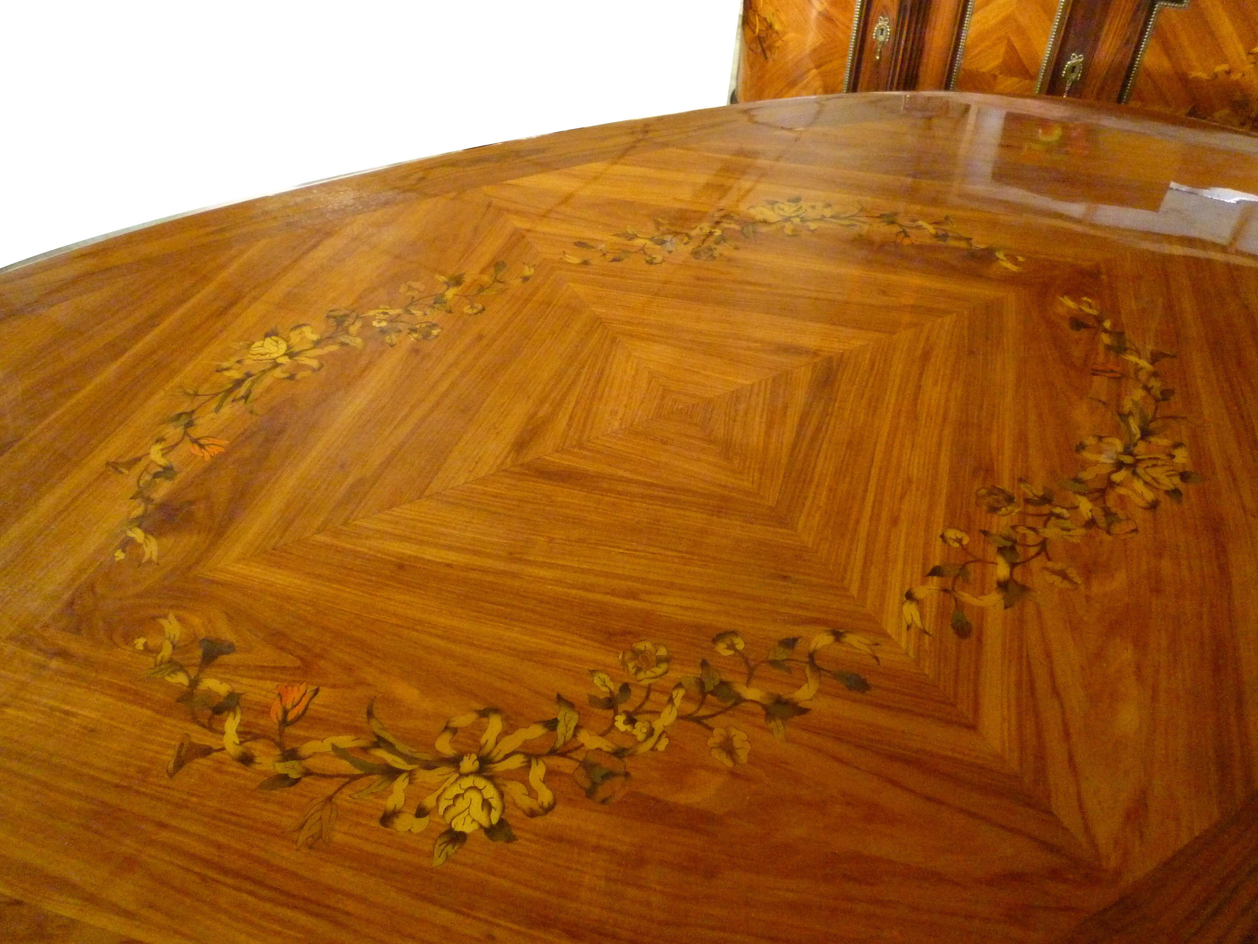 Table rosewood Style Louis XVI