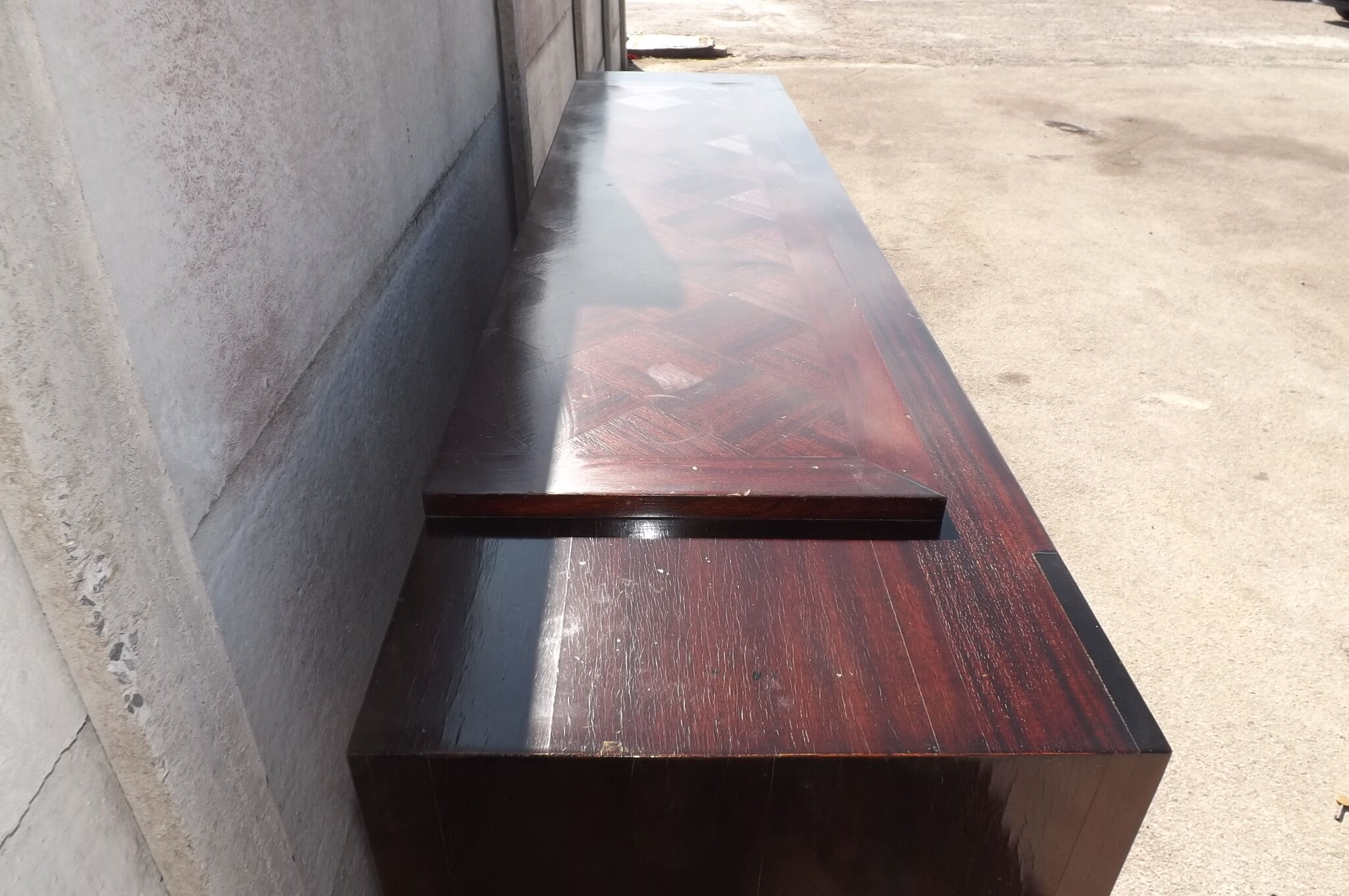 Mahogany buffet by Gaston Poisson, 1925-1930