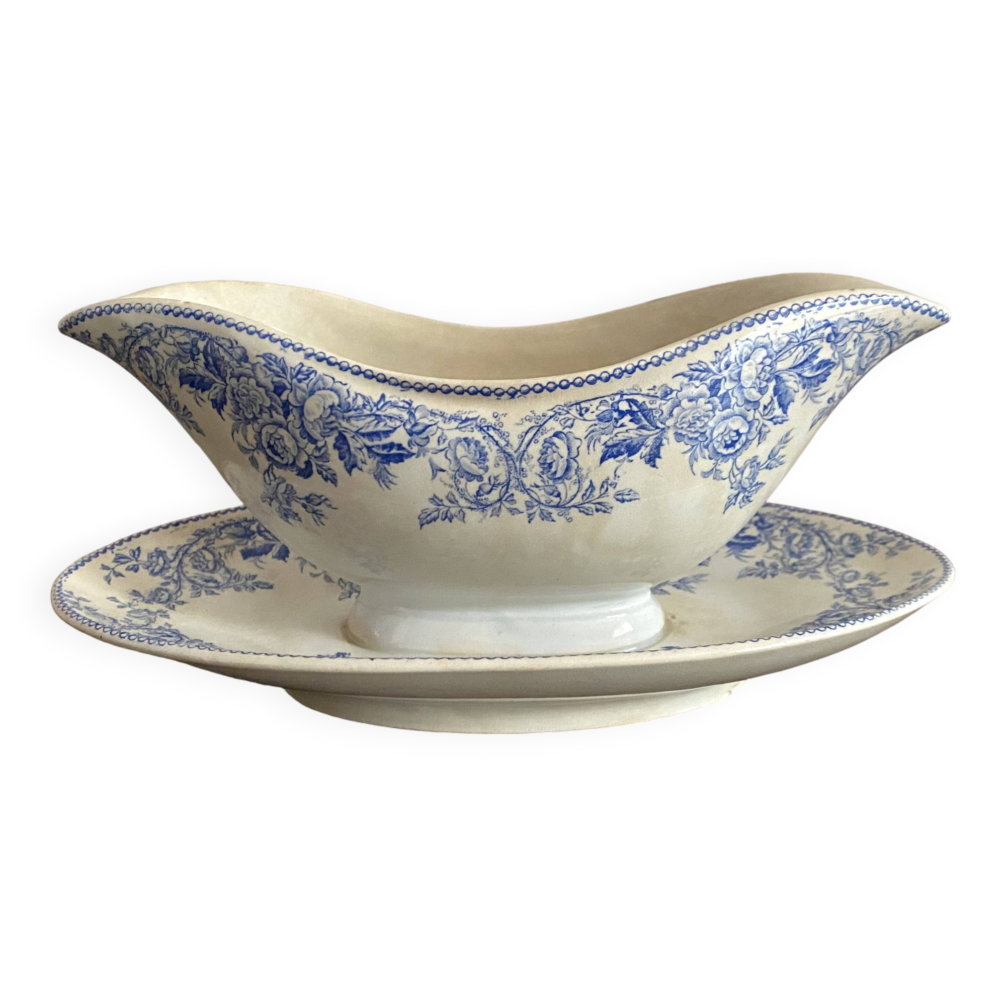 Saucière en terre de fer Lunéville XIXe