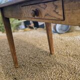 Farm table in sold oak