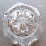 Hexagonal crystal vase from Arques