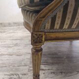 Louis XVI style bergère armchairs