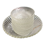 Art deco dessert set