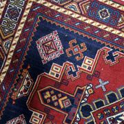 Vintage European Persian-style Shiraz rug 100 cm x 142 cm 1950s - 1C1232
