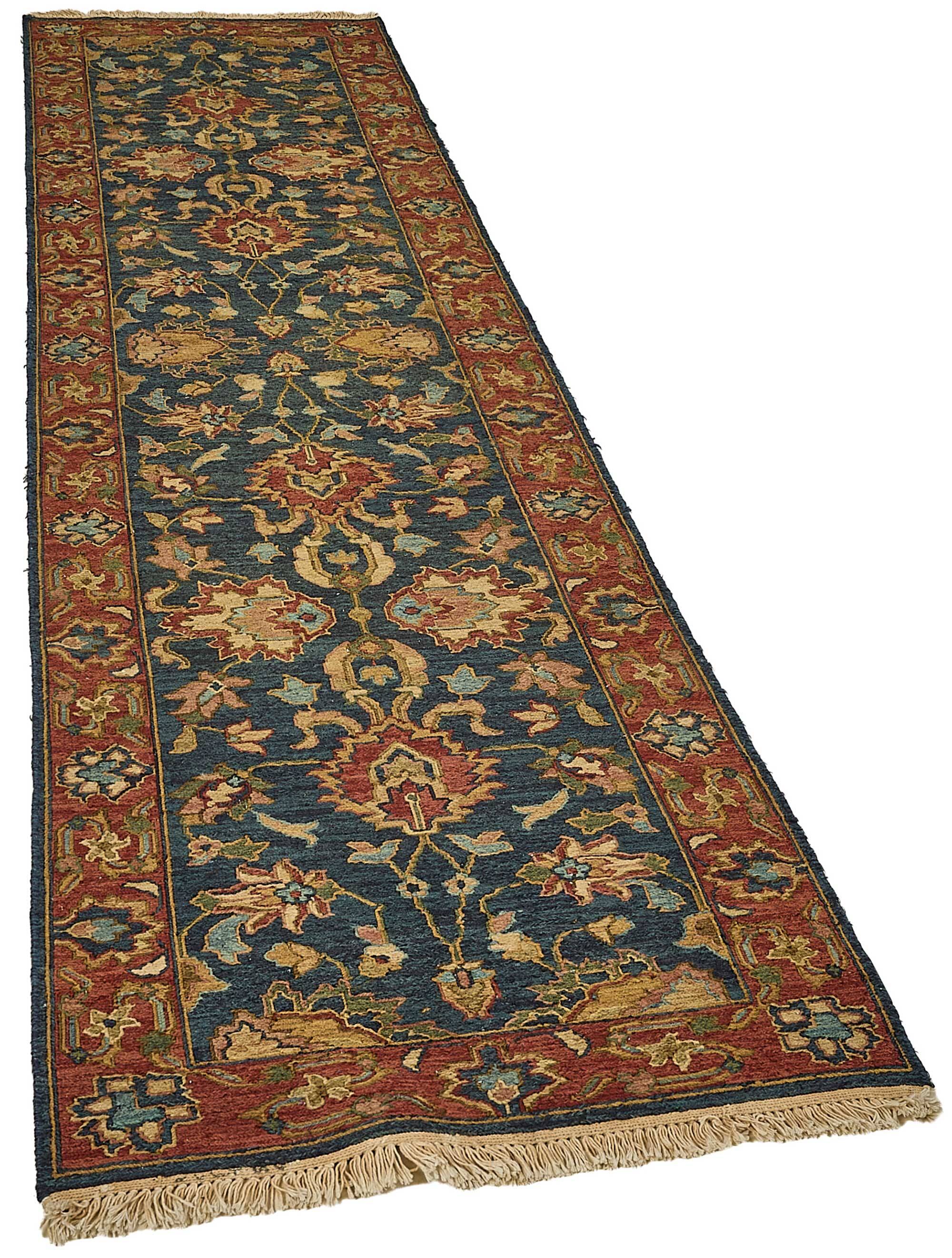 Turkish Handknotted Wool Oushak Rug 80 cm x 292 cm