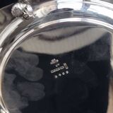 Victorian silver-plated biscuit tin