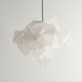 Labyrinth, Hazy, Artisan Light Sculpture with Integrated Fixture, By Republiken
