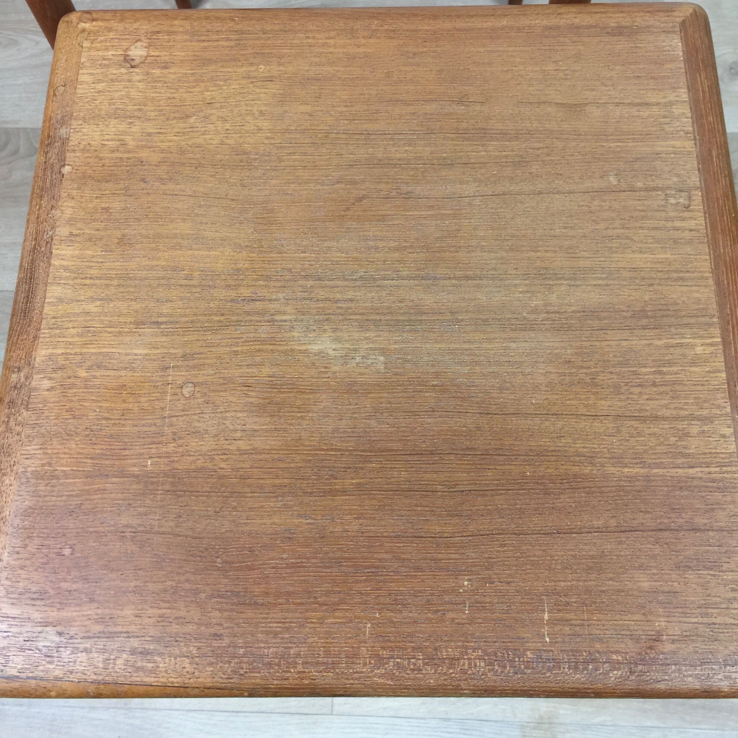 Danish tables in teak