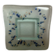 Glittering glass paste ring