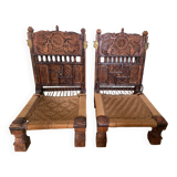 Pair of armchairs