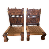 Pair of armchairs