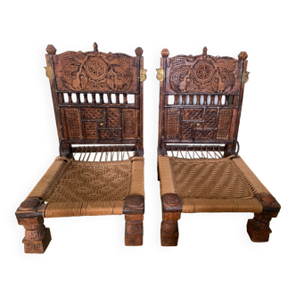 Pair of armchairs