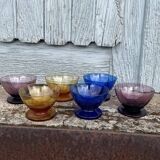 6 Vintage Coupe Glasses | Kristalunie Maastricht