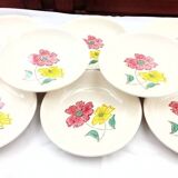 8 assiettes creuses calottes anciennes