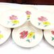 8 old hollow calotte plates