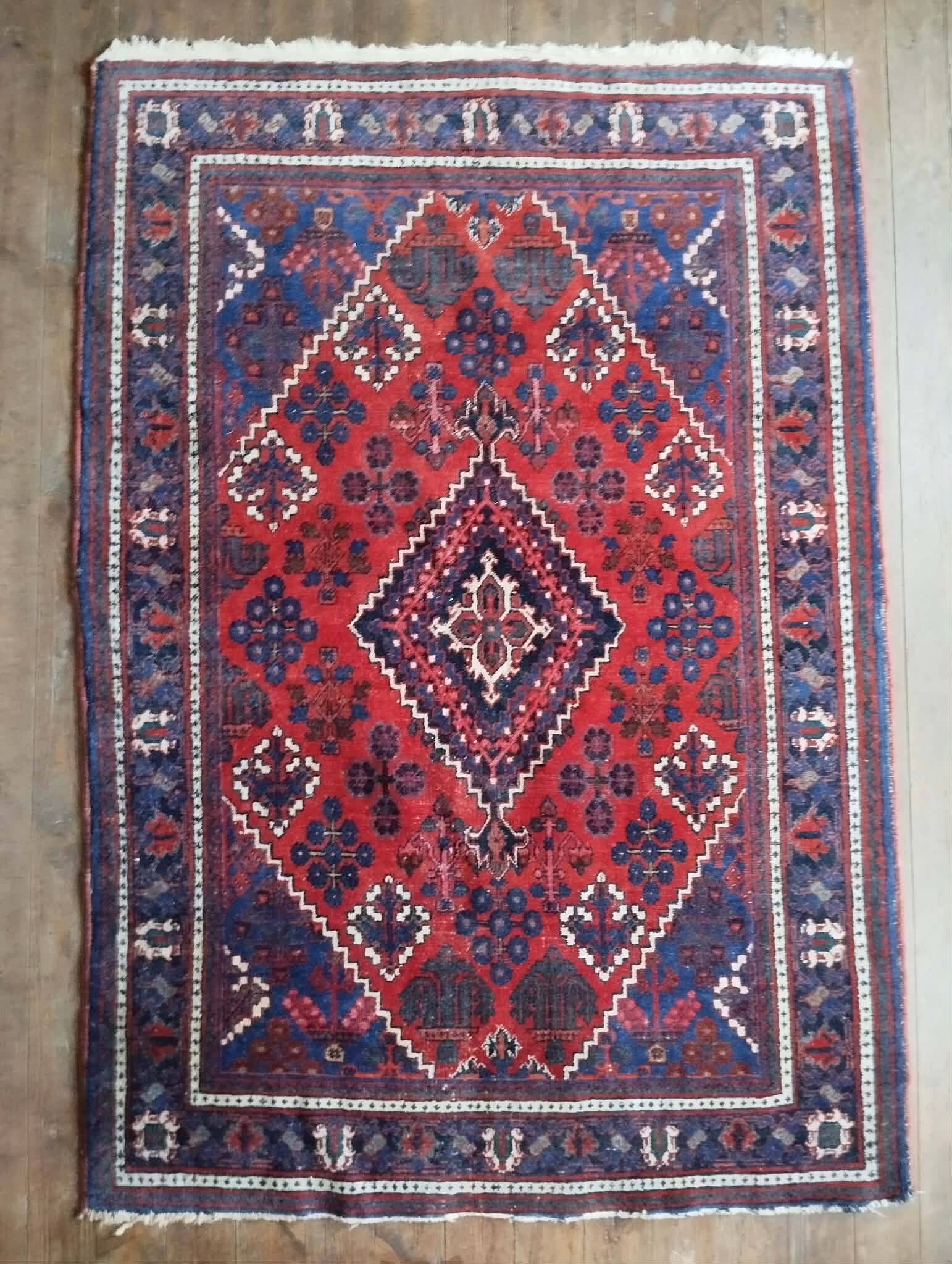Tapis Persan Djoshaghan fait main 198x138cm