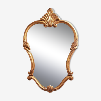 Baroque gilded mirror