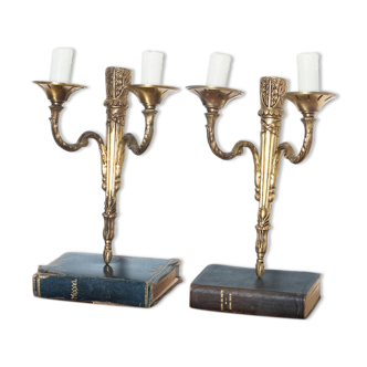 Pair of sconces