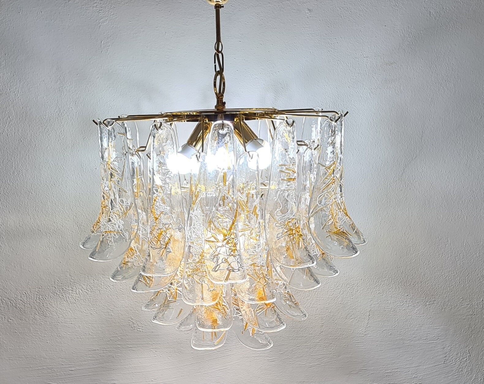 Murano petal tulipano chandelier