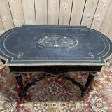 Bureau - Consile d'entrée époque Napoléon III en bois noirci