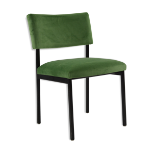 chaise 70's en velour