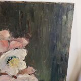 Oil on panel, germaine luquet, bouquet of flowers
