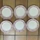 Set of 6 flat plates in Mason ironstone.