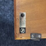 Modular bookcase vintage teak Danish, Designed by Kai Kraistensen for FM Mobler