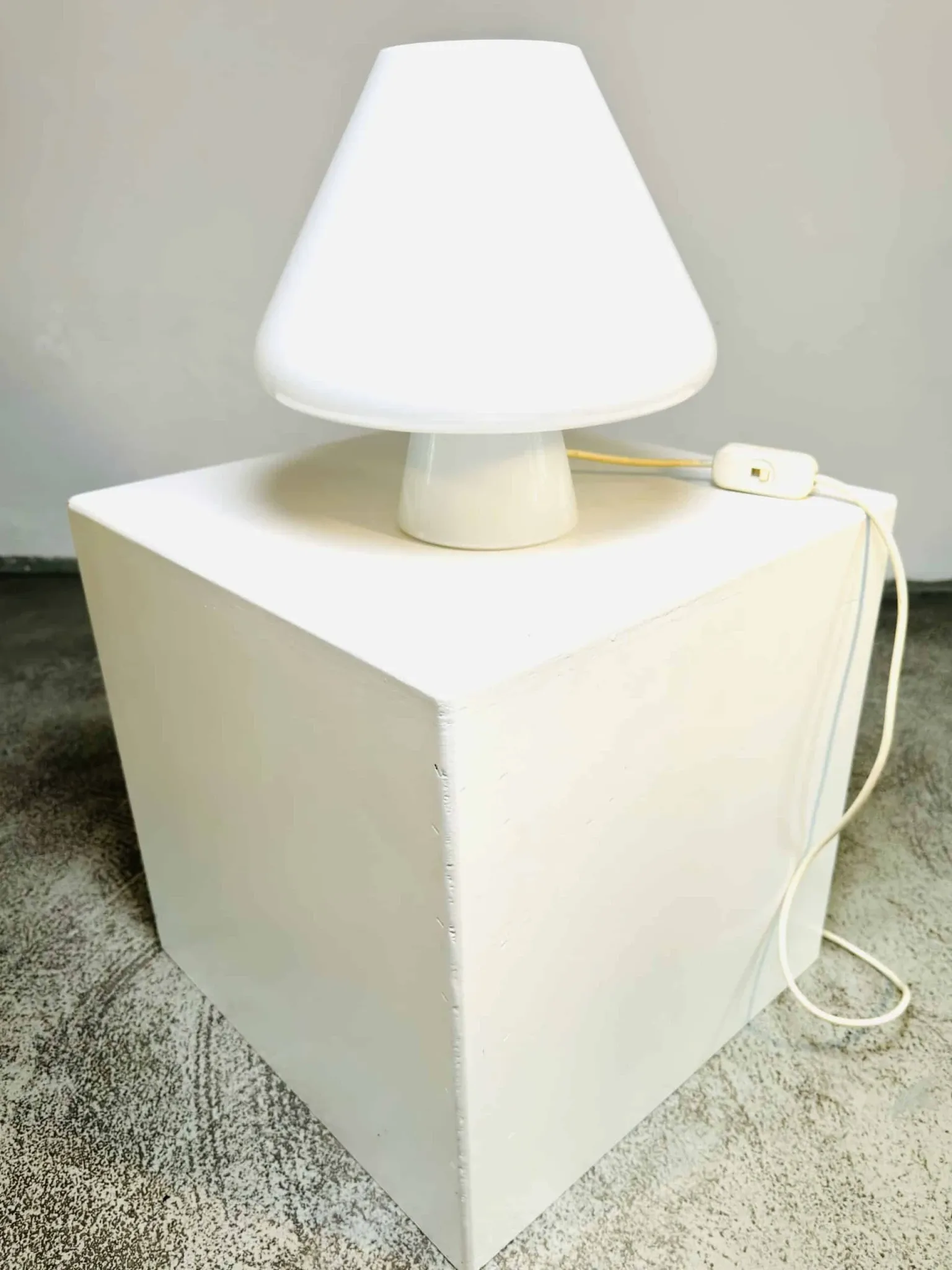 Murano Table Lamp By Venini, Italy, 1970S