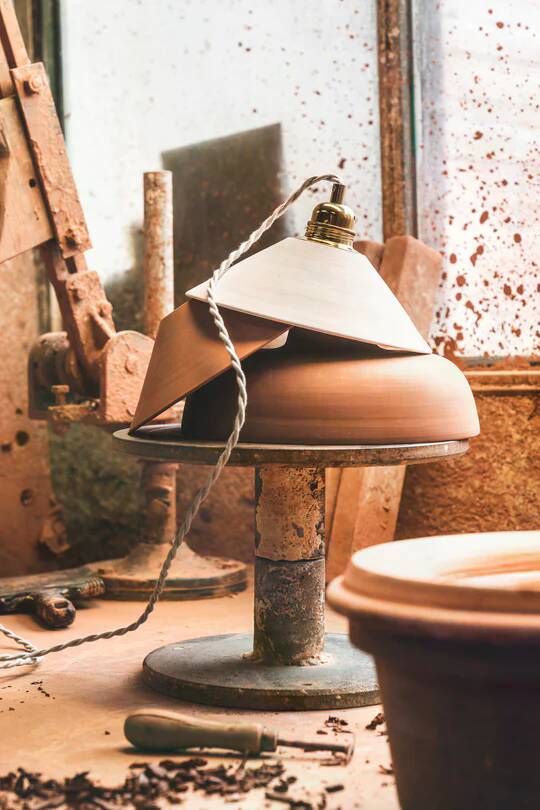 LISETTE - Red terracotta - Pendant light