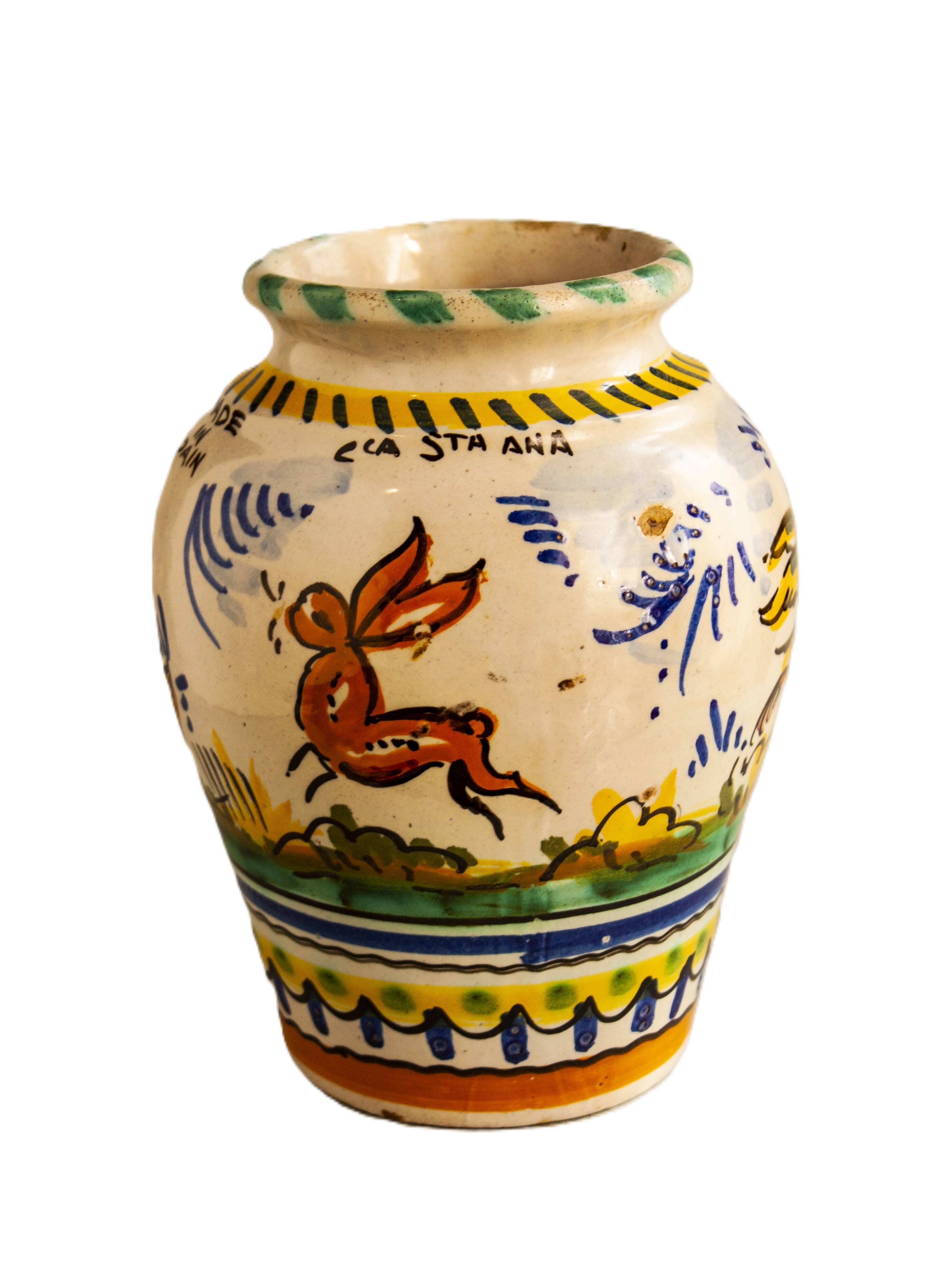 Vintage ceramic vase.