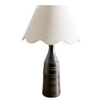 Lampe bouteille en céramique suédoise vintage par Arthur Andersson, années 1940