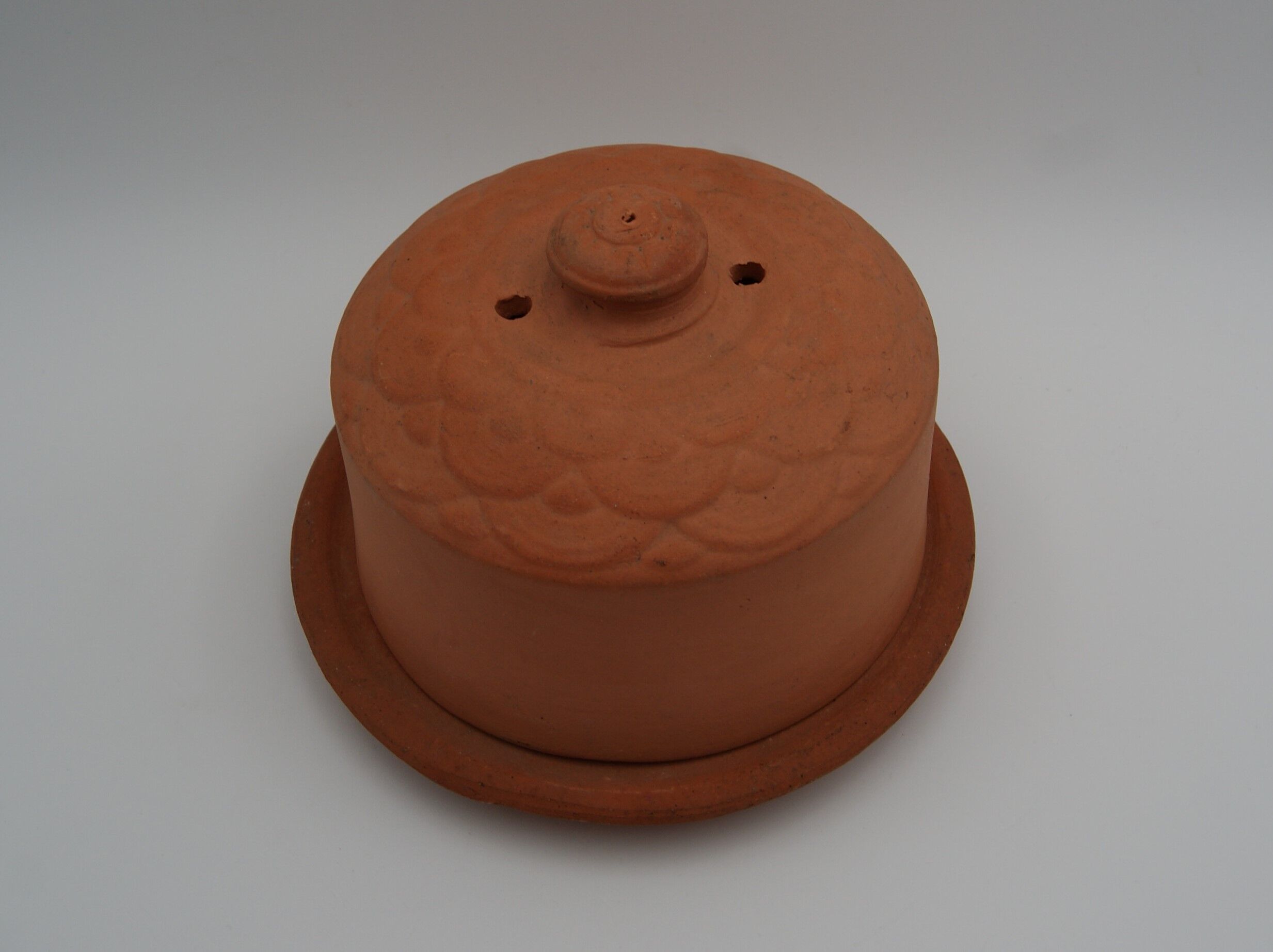 Vintage terracotta butter bell