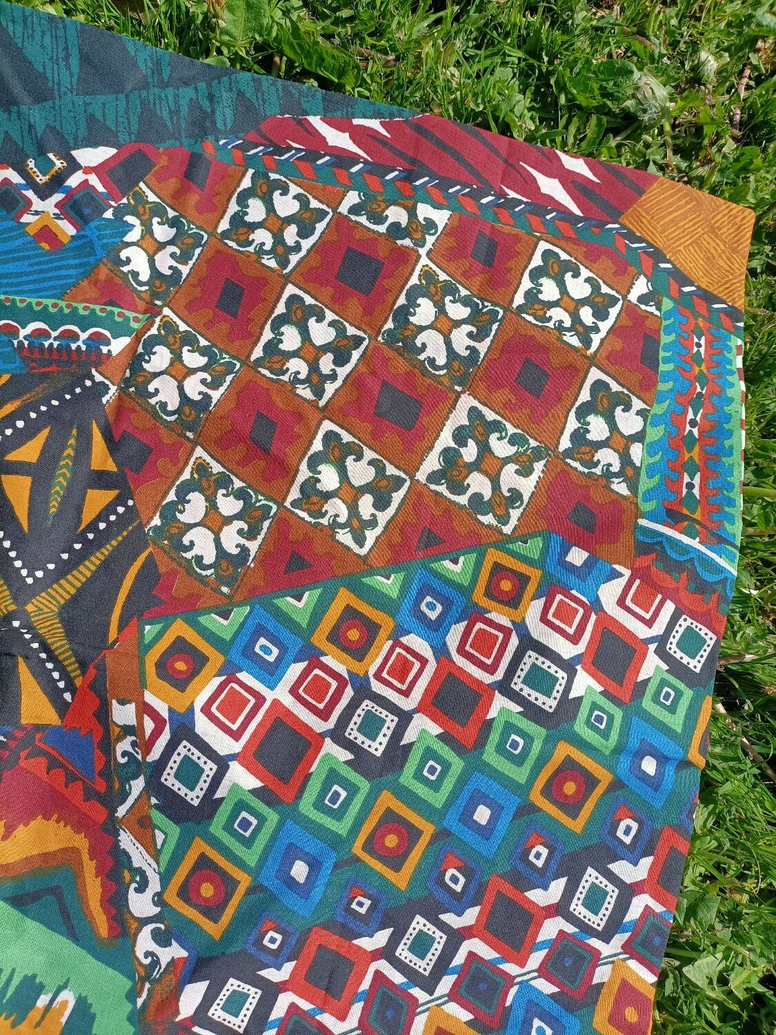 Coussin colorée ethnique