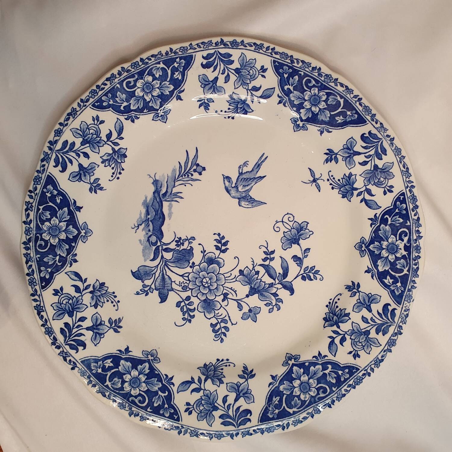 Gien Delft dinner plates