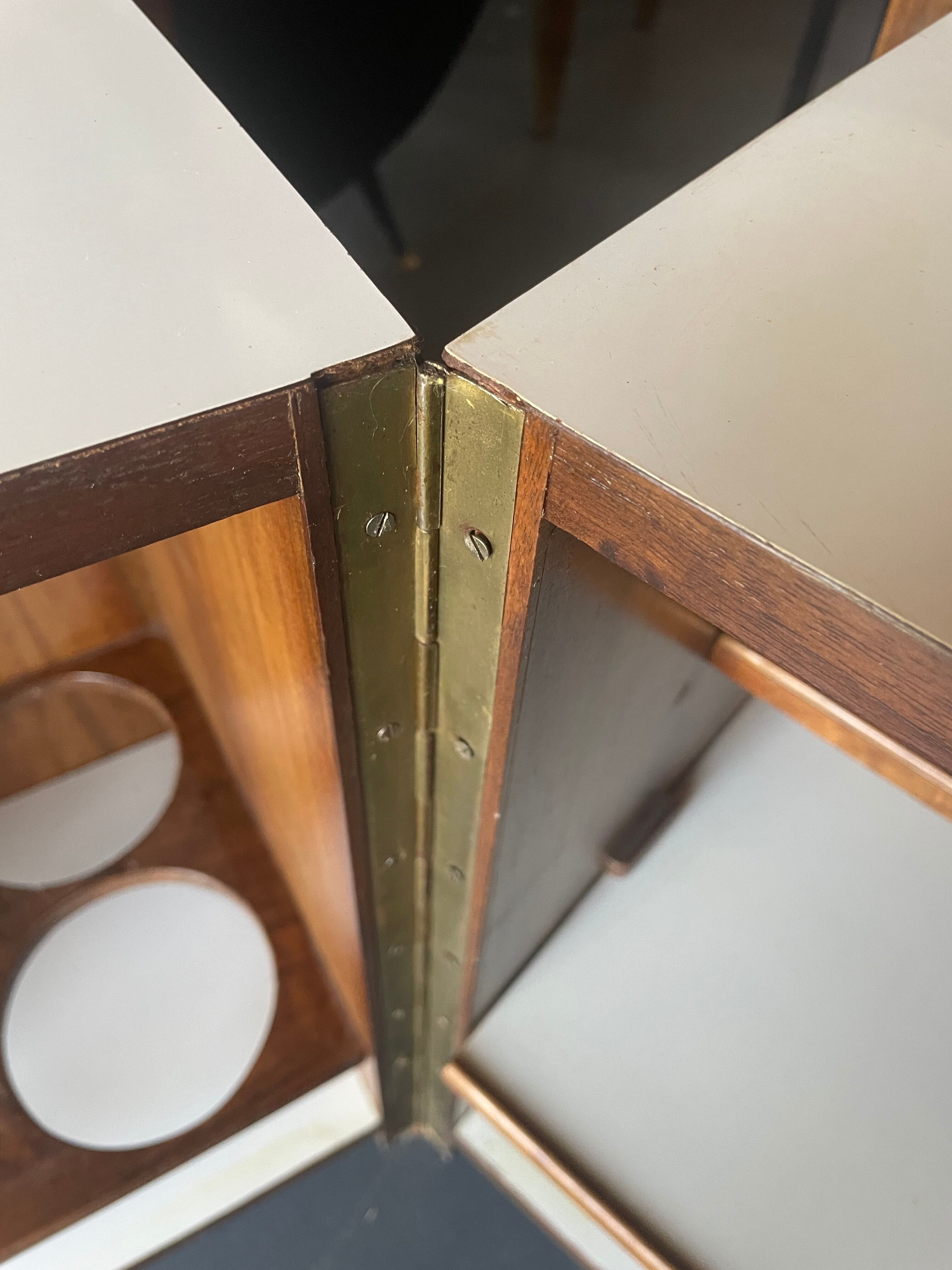 Lounge bar on rosewood roulette 1970