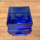 Space Age Glass Block Vase, 1960s