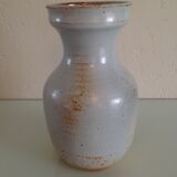 Ball vase grey vintage ceramic