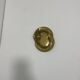 Heavy Brass Plate Keys Table Decorative Hollywood Regency Vintage 1970s