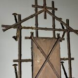 Porte-manteau en faux bambou, vers 1900