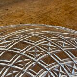 Large pressed glass plate