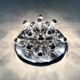 Cosack chrome Sputnik wall lamp / ceiling lamp 1960’s