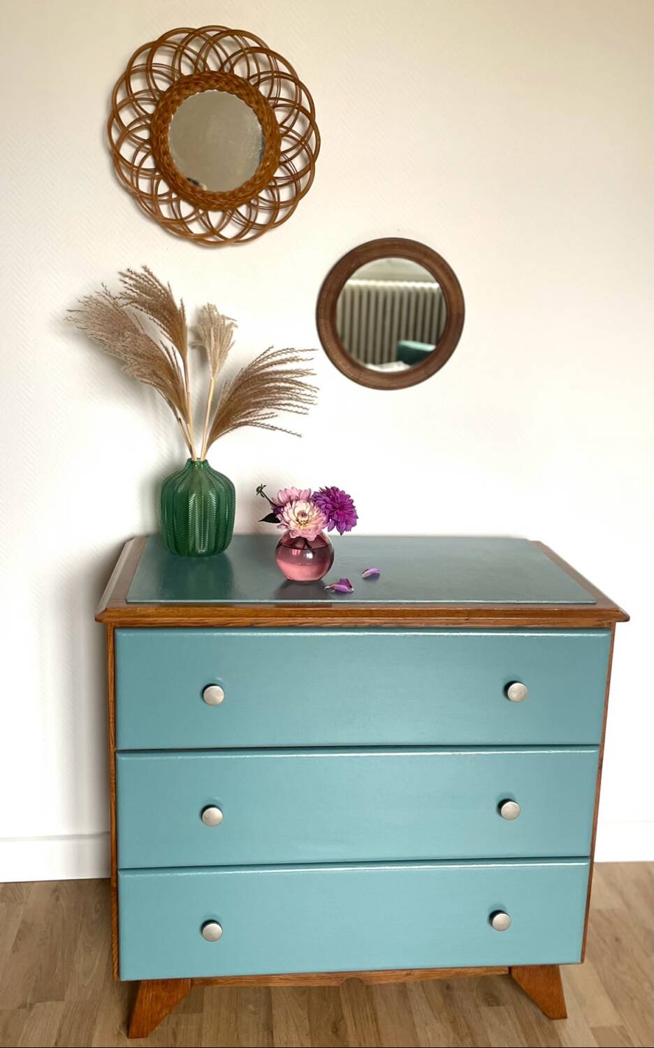 1950s chest of drawers, restored